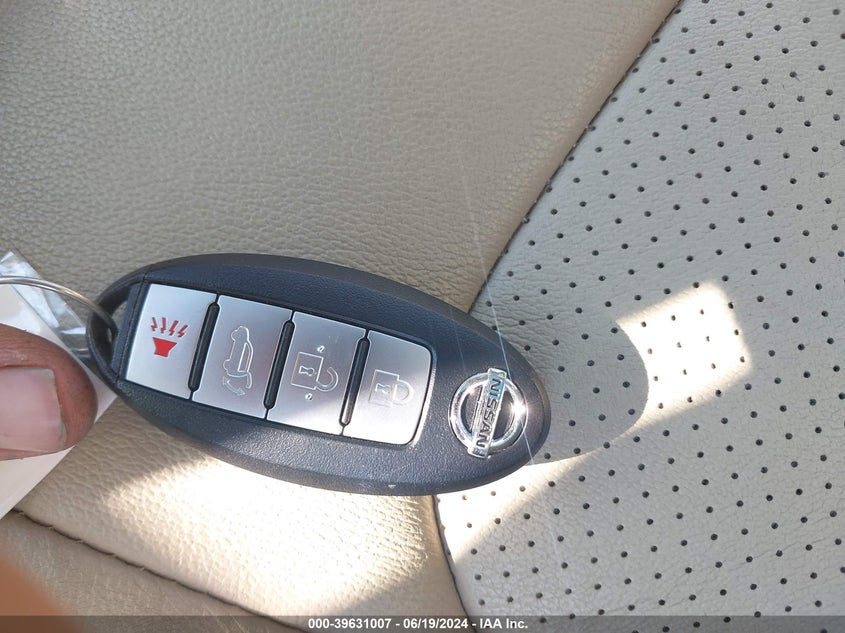 2012 Nissan Murano Sl VIN: JN8AZ1MW5CW228158 Lot: 39631007