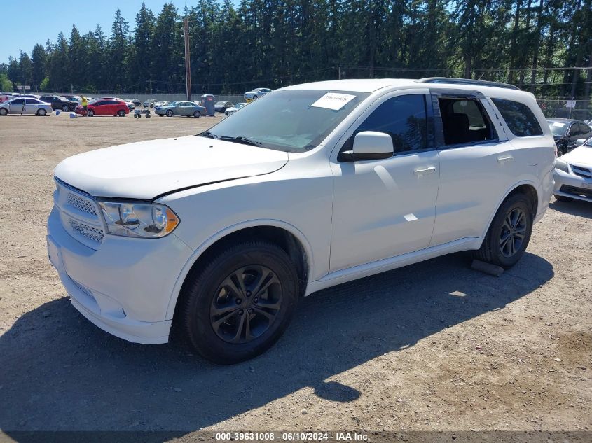 2012 Dodge Durango Sxt VIN: 1C4RDJAGXCC100588 Lot: 39631008