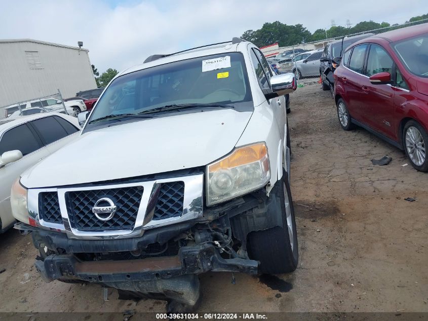 2009 Nissan Armada Le VIN: 5N1AA08D79N604293 Lot: 39631034