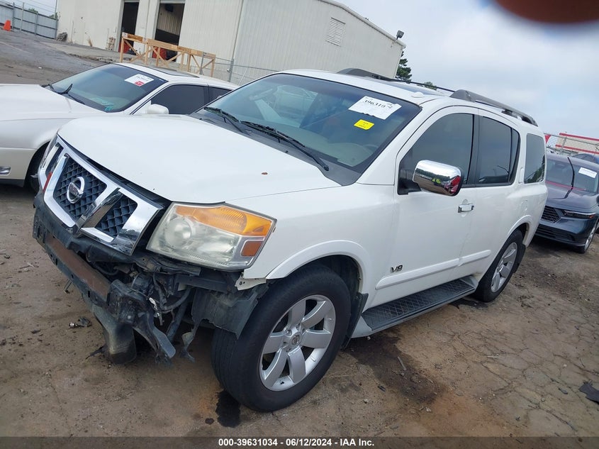 2009 Nissan Armada Le VIN: 5N1AA08D79N604293 Lot: 39631034