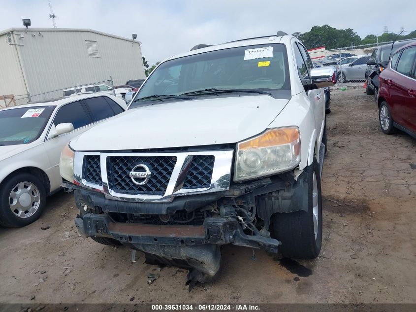 2009 Nissan Armada Le VIN: 5N1AA08D79N604293 Lot: 39631034