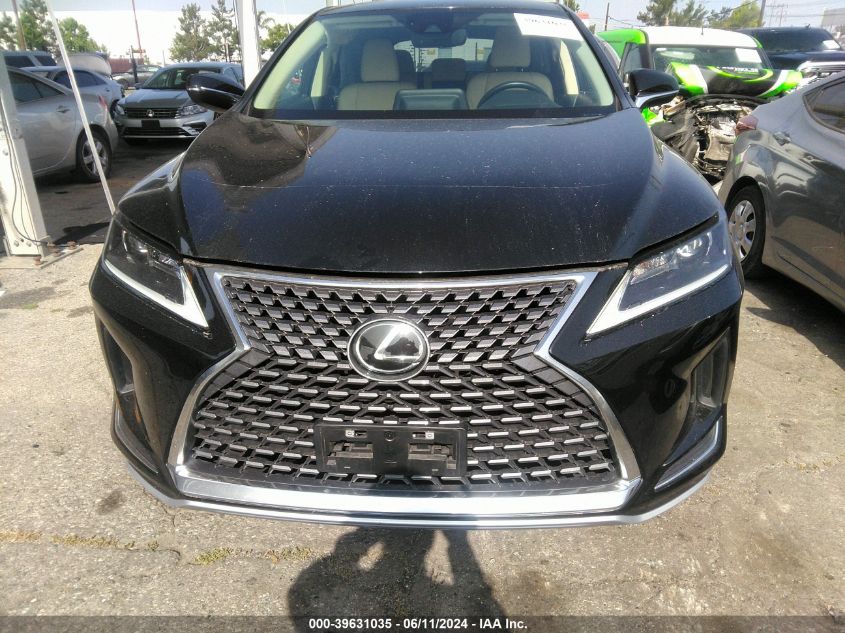 2022 Lexus Rx 350 Base/350 F-Sport VIN: 2T2AZMAAXNC247740 Lot: 39631035