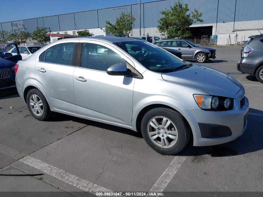 2013 Chevrolet Sonic Lt Auto VIN: 1G1JC5SG3D4242971 Lot: 39631047