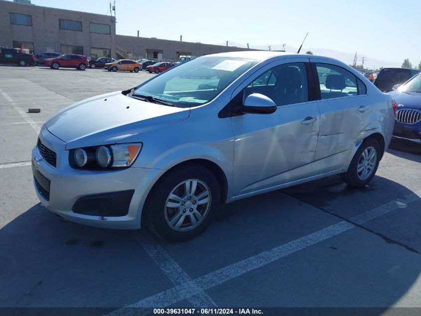 2013 Chevrolet Sonic Lt Auto VIN: 1G1JC5SG3D4242971 Lot: 39631047