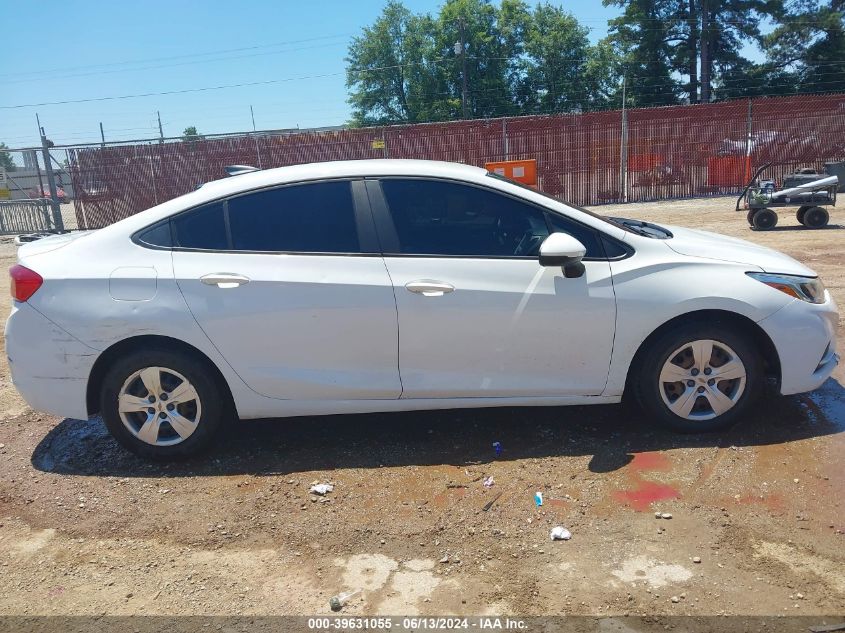 2016 Chevrolet Cruze Ls Auto VIN: 1G1BC5SM7G7285853 Lot: 39631055