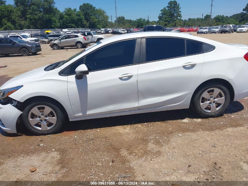 2016 Chevrolet Cruze Ls Auto VIN: 1G1BC5SM7G7285853 Lot: 39631055