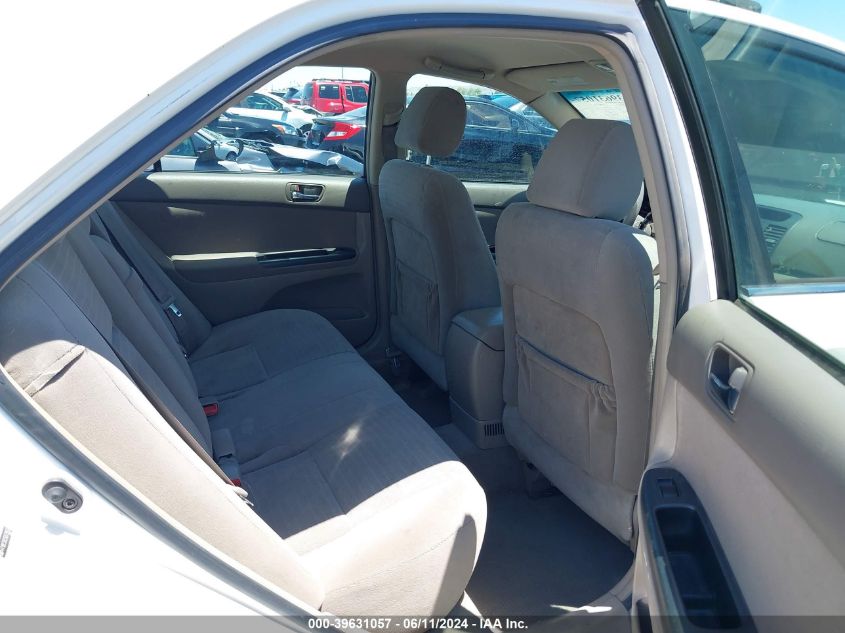 2005 Toyota Camry Le VIN: 4Z1BE32K35U579653 Lot: 39631057