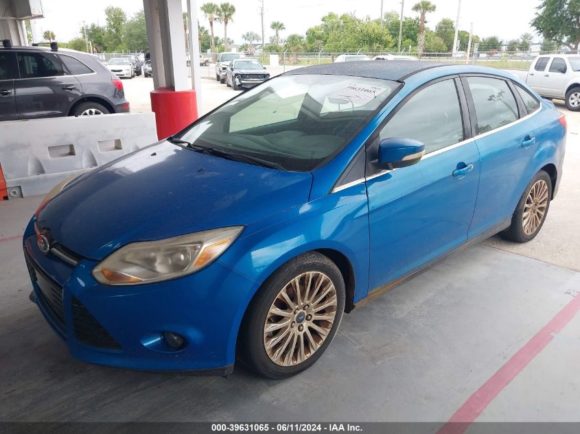 2012 Ford Focus Titanium VIN: 1FAHP3J26CL308752 Lot: 39631065