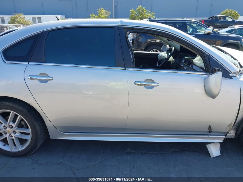 2009 Chevrolet Impala Ltz VIN: 2G1WU57M291282964 Lot: 39631071