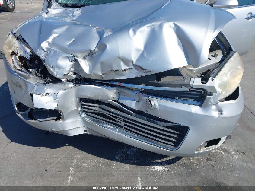 2009 Chevrolet Impala Ltz VIN: 2G1WU57M291282964 Lot: 39631071