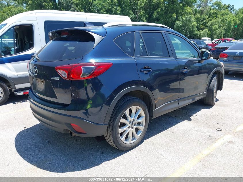 2015 Mazda Cx-5 Grand Touring VIN: JM3KE2DY9F0445553 Lot: 39631072