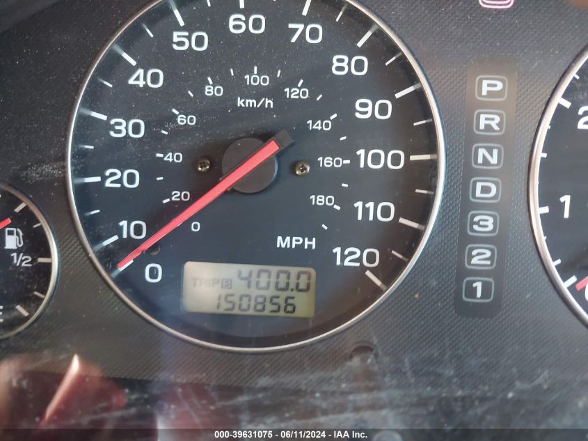 2004 Subaru Outback H6-3.0 L.l. Bean Edition VIN: 4S3BH806X47602583 Lot: 39631075