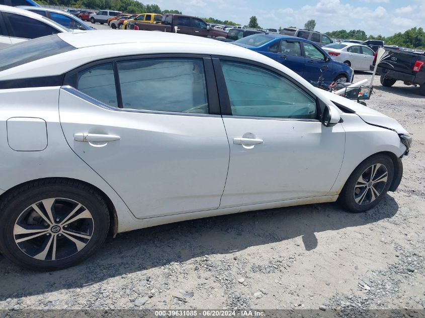 2020 Nissan Sentra Sv Xtronic Cvt VIN: 3N1AB8CV4LY206097 Lot: 39631085