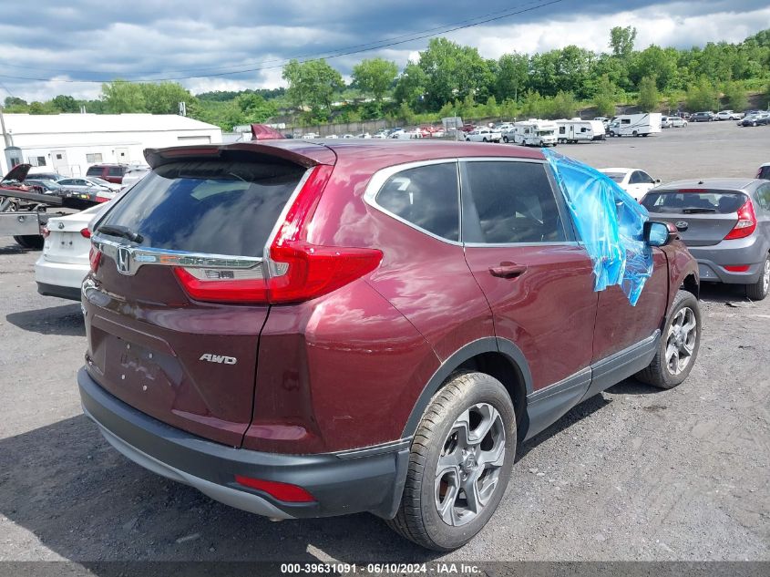 2019 Honda Cr-V Ex VIN: 5J6RW2H58KL031980 Lot: 39631091