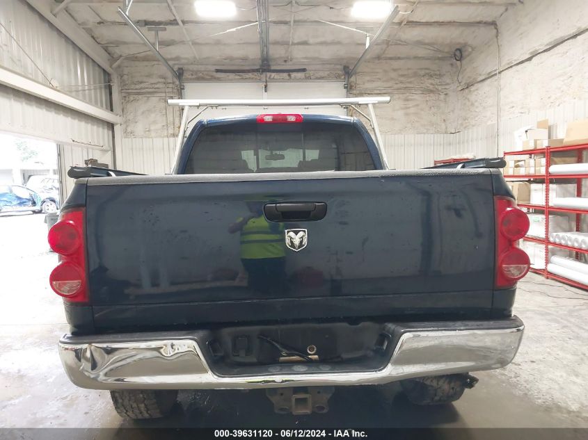 2007 Dodge Ram 2500 Laramie VIN: 3D7KS29C87G729600 Lot: 39631120