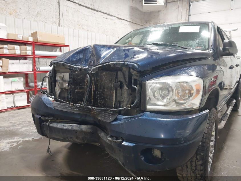 2007 Dodge Ram 2500 Laramie VIN: 3D7KS29C87G729600 Lot: 39631120