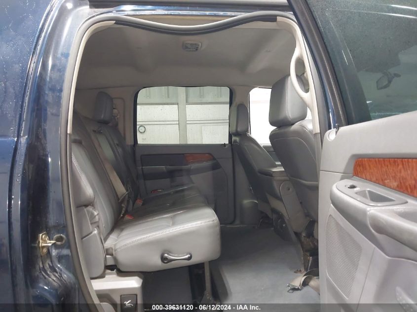 2007 Dodge Ram 2500 Laramie VIN: 3D7KS29C87G729600 Lot: 39631120