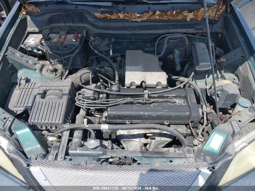 1999 Honda Cr-V Lx VIN: JHLRD2841XC021742 Lot: 39631125