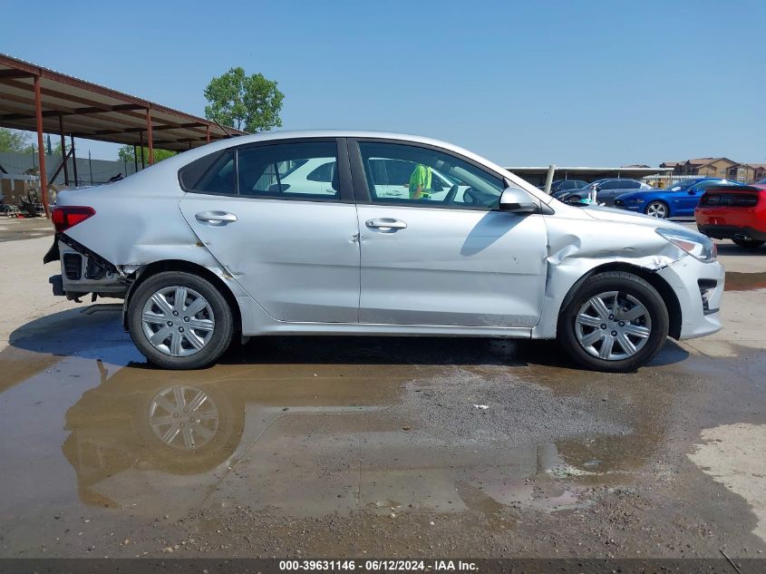 2021 Kia Rio Lx VIN: 3KPA24AD5ME413410 Lot: 39631146