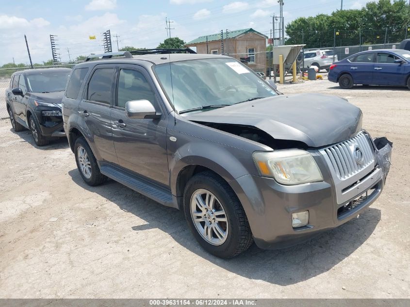 2009 Mercury Mariner Premier V6 VIN: 4M2CU87G29KJ16380 Lot: 39631154