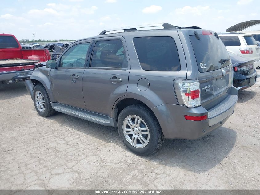 2009 Mercury Mariner Premier V6 VIN: 4M2CU87G29KJ16380 Lot: 39631154