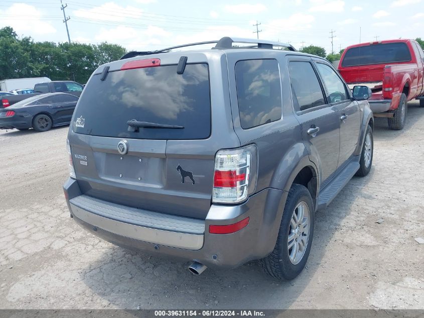 4M2CU87G29KJ16380 2009 Mercury Mariner Premier V6