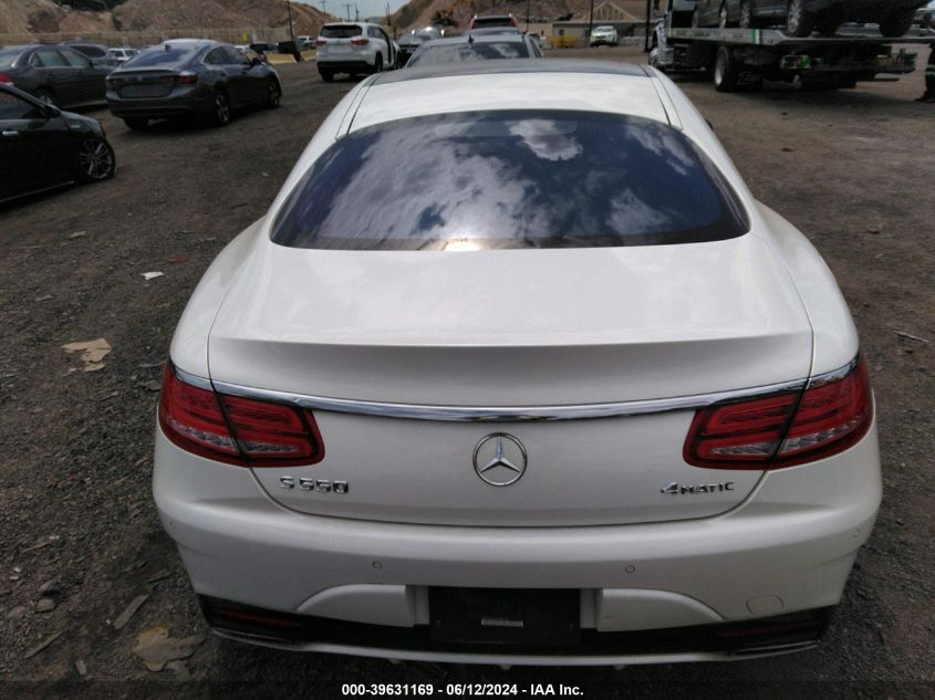 2015 Mercedes-Benz S 550 4Matic VIN: WDDXJ8FB4FA002538 Lot: 39631169