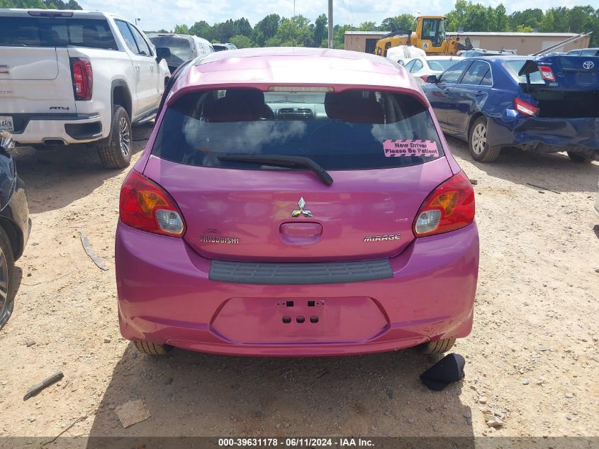 2014 Mitsubishi Mirage De VIN: ML32A3HJ6EH019085 Lot: 39631178