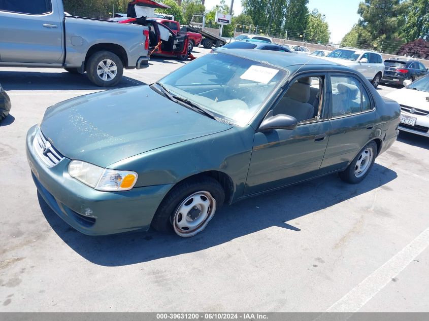 2001 Toyota Corolla Ce VIN: 1NXBR12E91Z481000 Lot: 39631200