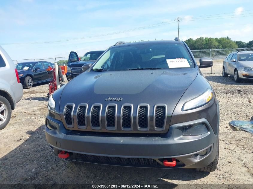 2015 Jeep Cherokee Trailhawk VIN: 1C4PJMBSXFW780399 Lot: 39631203