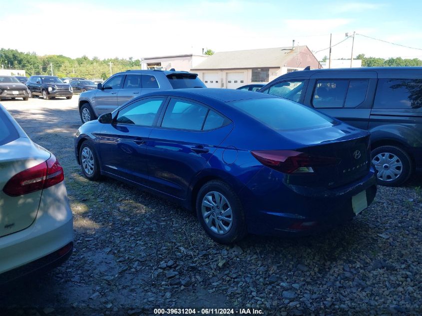 2019 Hyundai Elantra Se VIN: 5NPD74LF6KH496318 Lot: 39631204