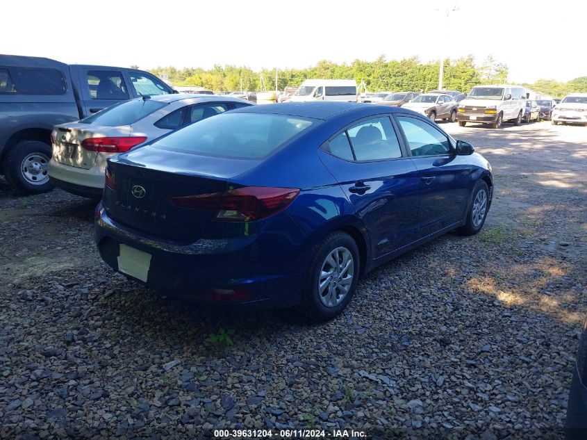 2019 Hyundai Elantra Se VIN: 5NPD74LF6KH496318 Lot: 39631204