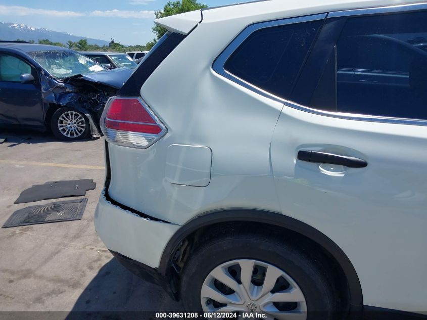 2016 Nissan Rogue S/Sl/Sv VIN: 5N1AT2MV7GC763747 Lot: 39631208