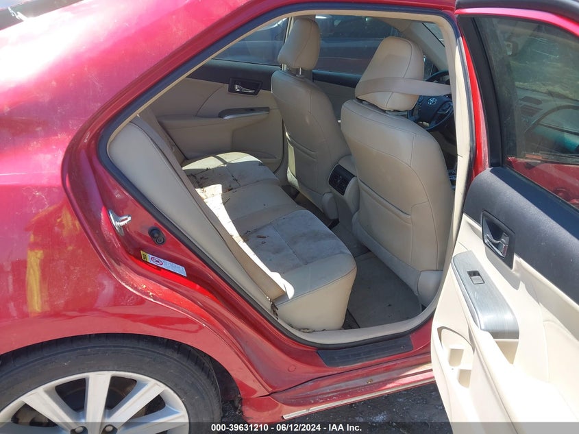 2013 Toyota Camry Hybrid Xle VIN: 4T1BD1FKXDU086245 Lot: 39631210