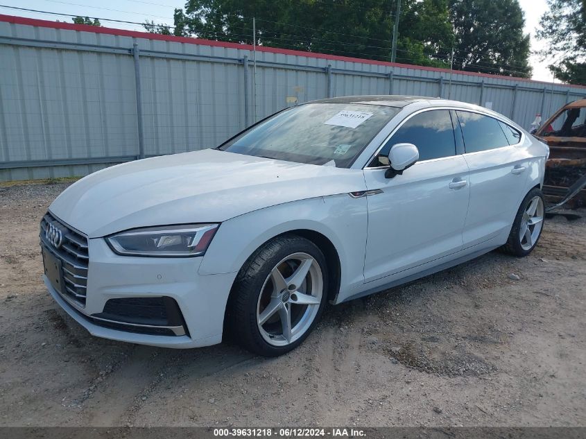 WAUENCF51JA055819 2018 AUDI A5 - Image 2