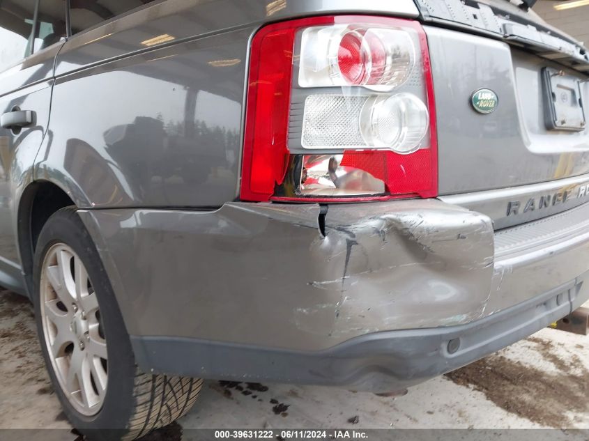 2009 Land Rover Range Rover Sport Hse VIN: SALSK25419A205871 Lot: 39631222