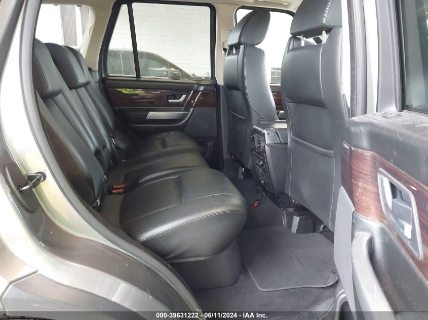 2009 Land Rover Range Rover Sport Hse VIN: SALSK25419A205871 Lot: 39631222