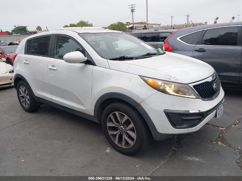 2016 Kia Sportage Lx VIN: KNDPB3AC5G7797365 Lot: 39631229