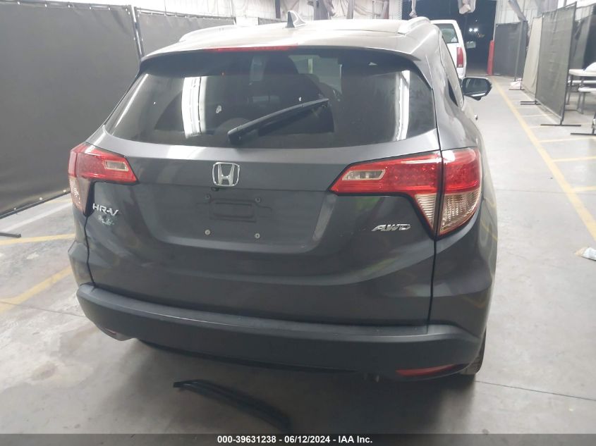 2016 Honda Hr-V Ex-L VIN: 3CZRU6H75GM756683 Lot: 39631238