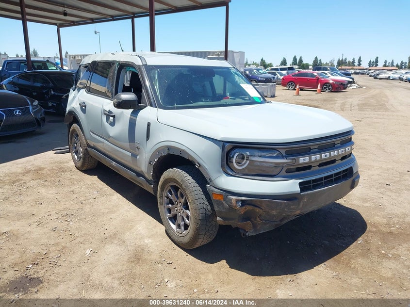 2022 Ford Bronco Sport Big Bend VIN: 3FMCR9B63NRD66322 Lot: 39631240