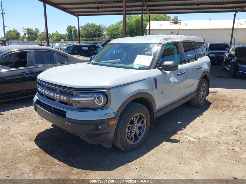 2022 Ford Bronco Sport Big Bend VIN: 3FMCR9B63NRD66322 Lot: 39631240