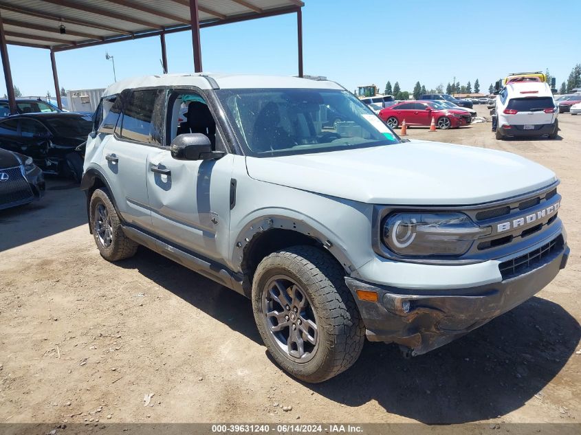 2022 Ford Bronco Sport Big Bend VIN: 3FMCR9B63NRD66322 Lot: 39631240