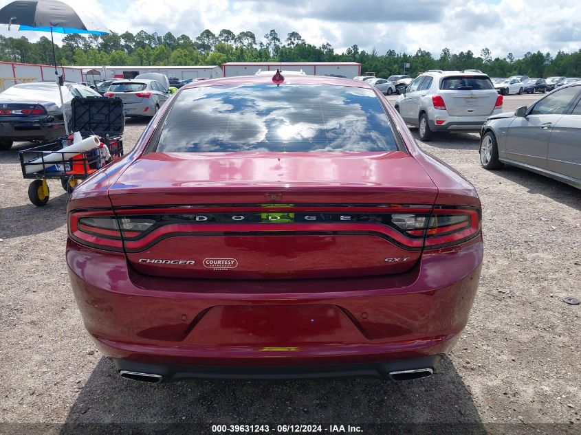 2018 Dodge Charger Sxt Plus Rwd VIN: 2C3CDXHG6JH135335 Lot: 39631243