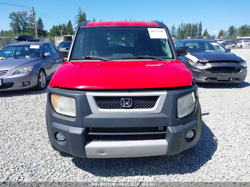 2005 Honda Element Ex VIN: 5J6YH28685L009187 Lot: 39631248
