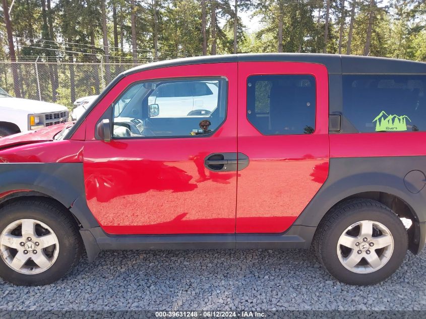 2005 Honda Element Ex VIN: 5J6YH28685L009187 Lot: 39631248