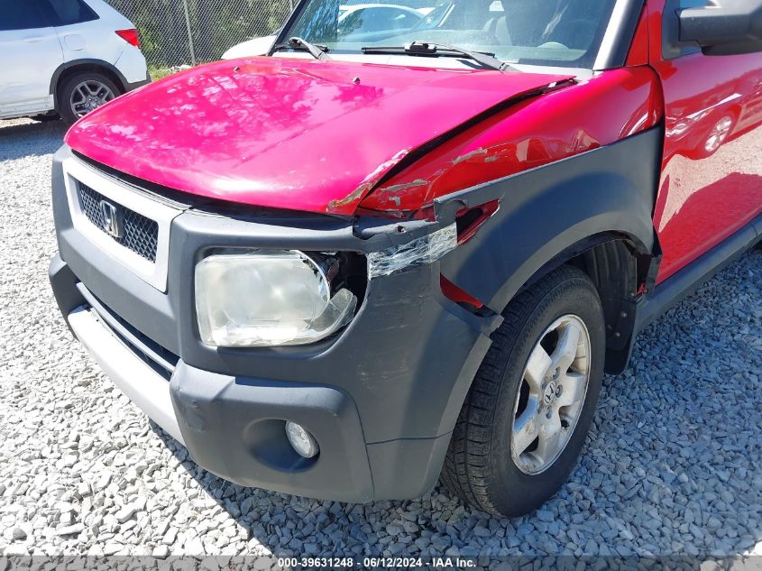 2005 Honda Element Ex VIN: 5J6YH28685L009187 Lot: 39631248