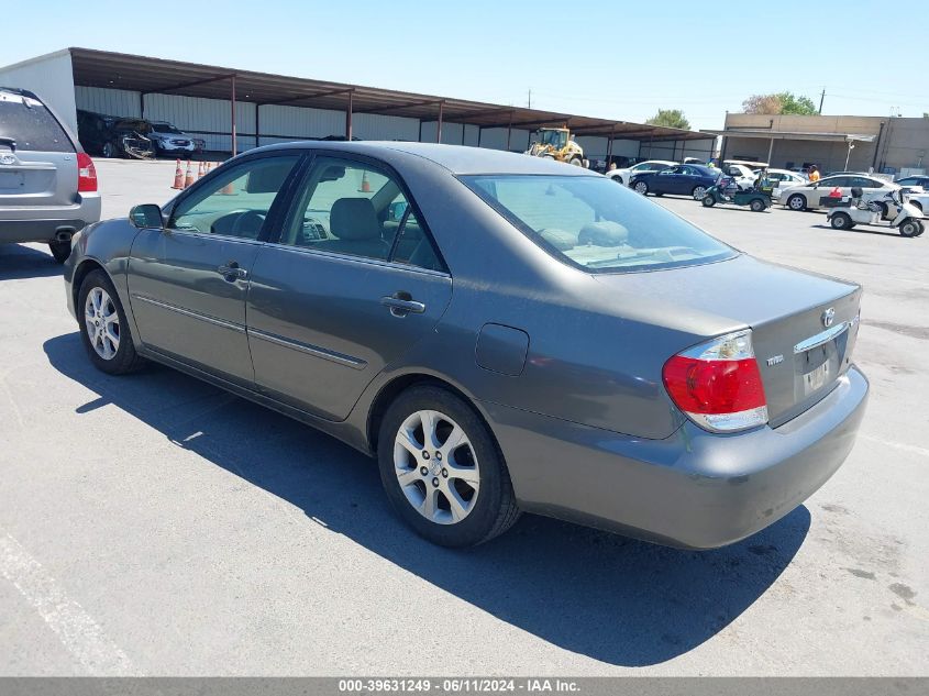 2005 Toyota Camry Xle V6 VIN: 4T1BF30K95U599261 Lot: 39631249