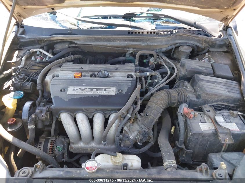 2004 Honda Accord 2.4 Lx VIN: 1HGCM563X4A004347 Lot: 39631275