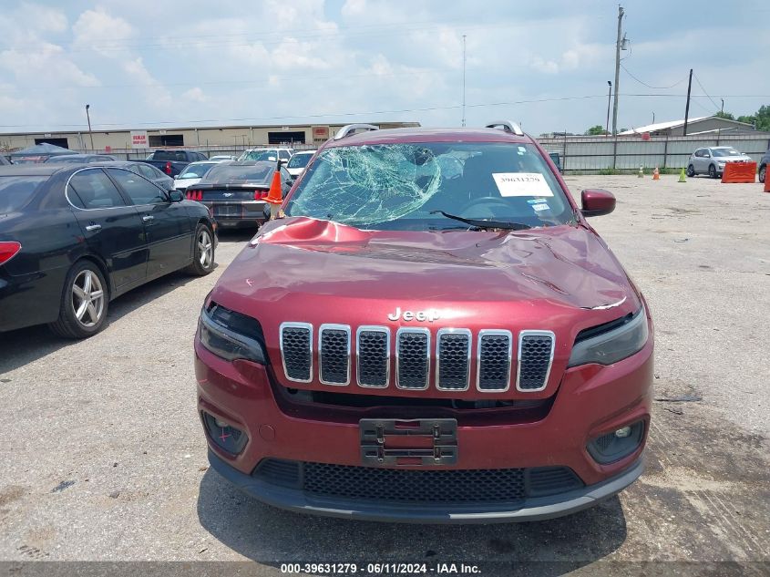 2019 Jeep Cherokee Latitude Fwd VIN: 1C4PJLCB2KD175873 Lot: 39631279