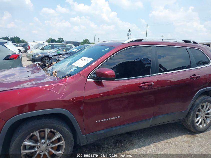 2019 Jeep Cherokee Latitude Fwd VIN: 1C4PJLCB2KD175873 Lot: 39631279